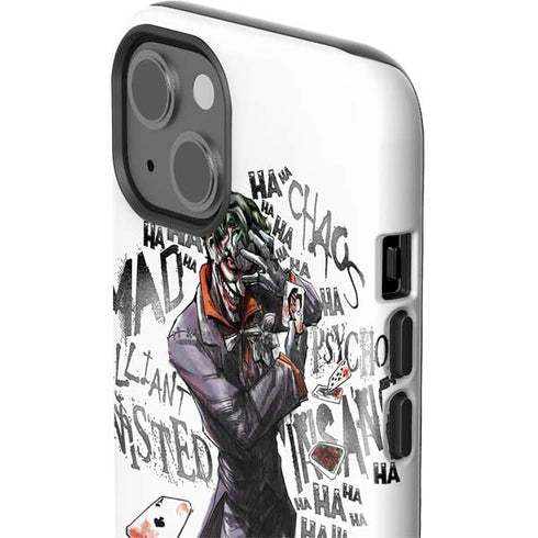 DC Comics The Joker Brilliantly Twisted iPhone 15 Impact Case